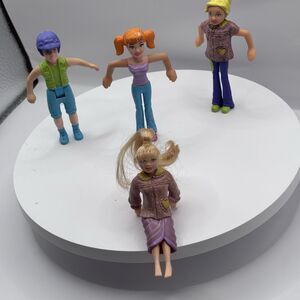 Polly Pocket Figures from Mc Donalds Happy Meal Toy  2003 and 2006 Collectibles